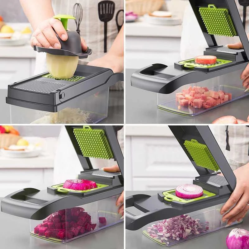 12 in 1 Multifunctional Vegetable Slicer Cutter Motohoo