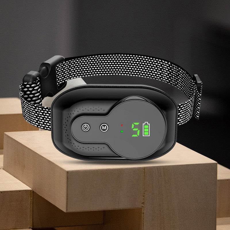 Anti Barking Dog Collar Rechargeable Automatic Bark Stopper Effective Stop Barking IP67 Waterproof Collars For Dog Motohoo