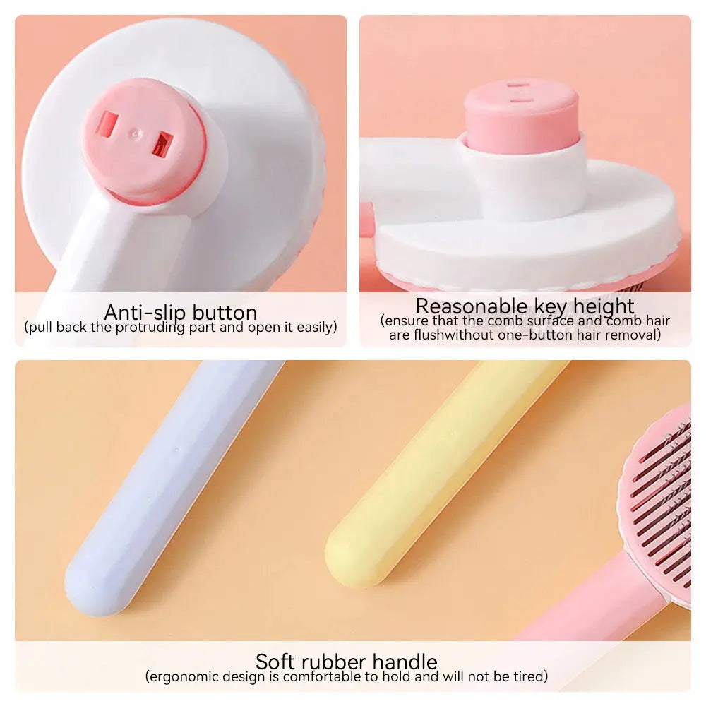 Grooming Pet Hair Remover Brush Motohoo