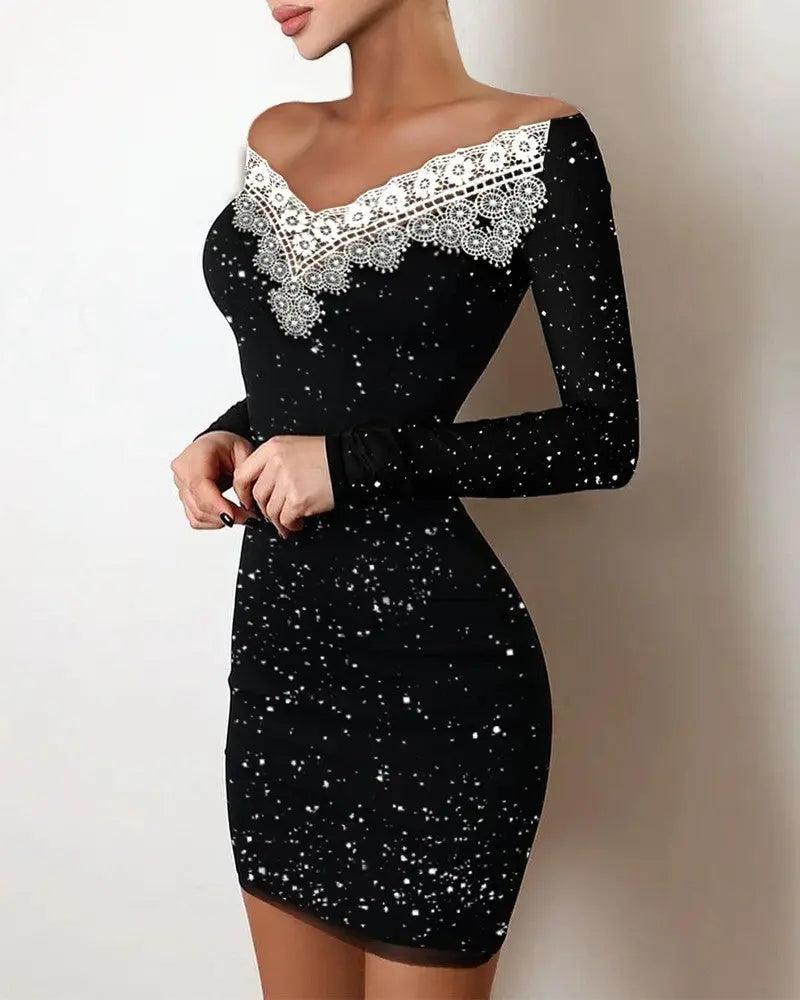 Multiple styles Black Shine Sexy Mini Prom Dress Motohoo