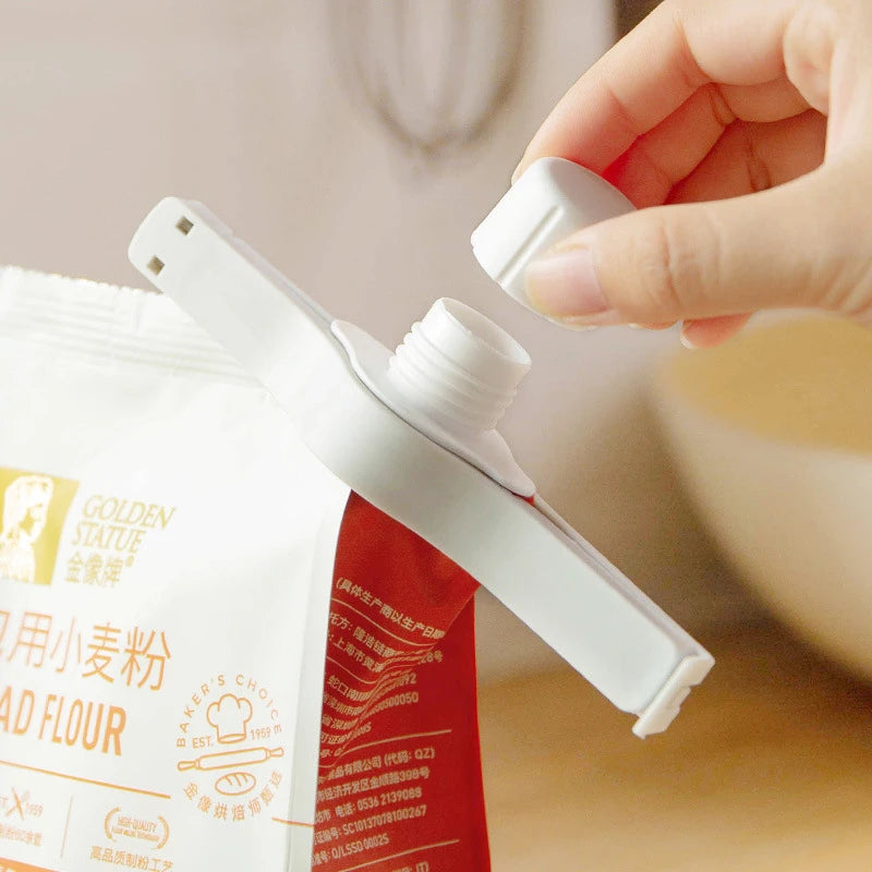 Portable Kitchen Storage Food Snack Sealing Bag Clips Motohoo