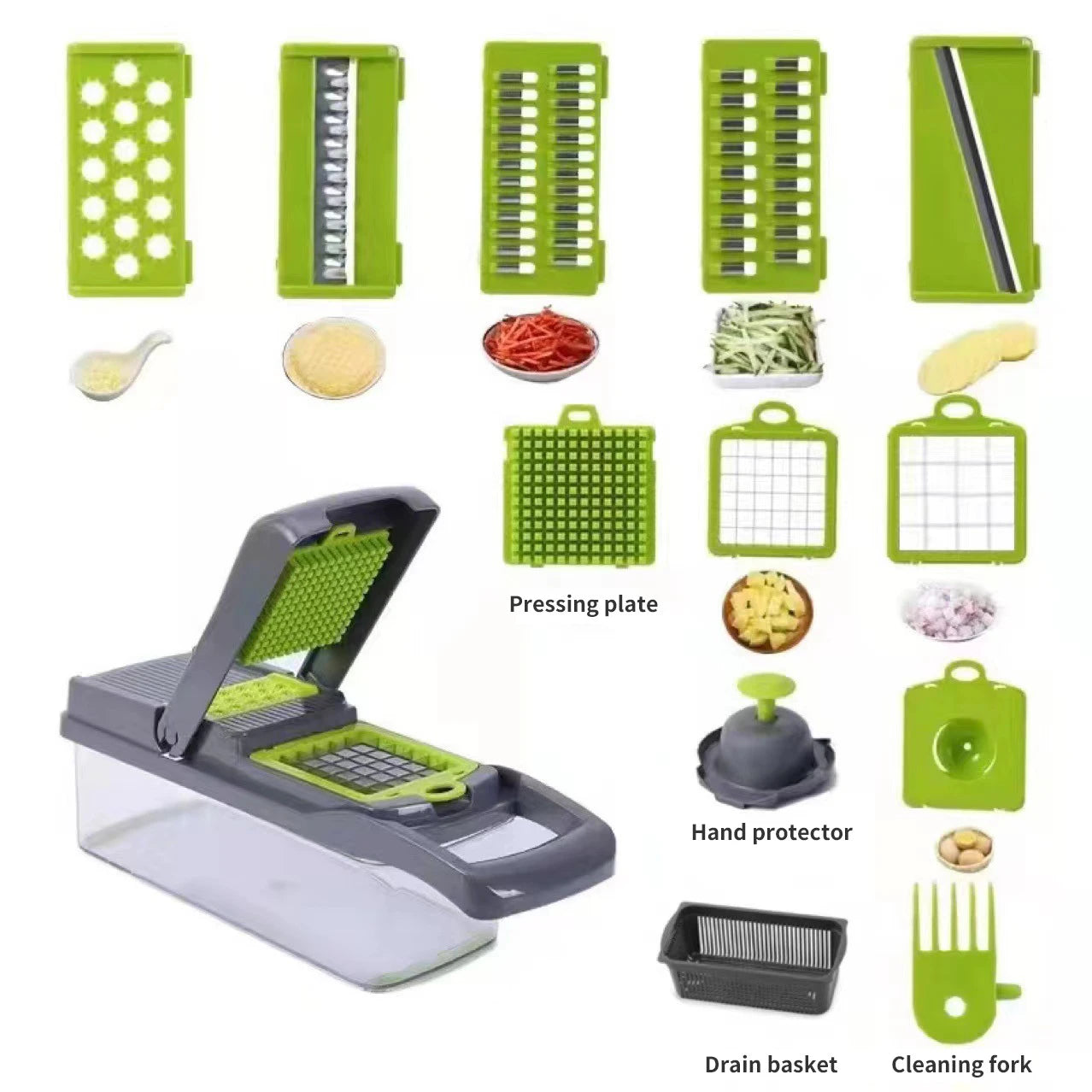 12 in 1 Multifunctional Vegetable Slicer Cutter Motohoo