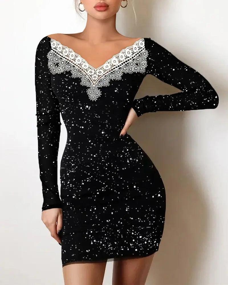 Multiple styles Black Shine Sexy Mini Prom Dress Motohoo