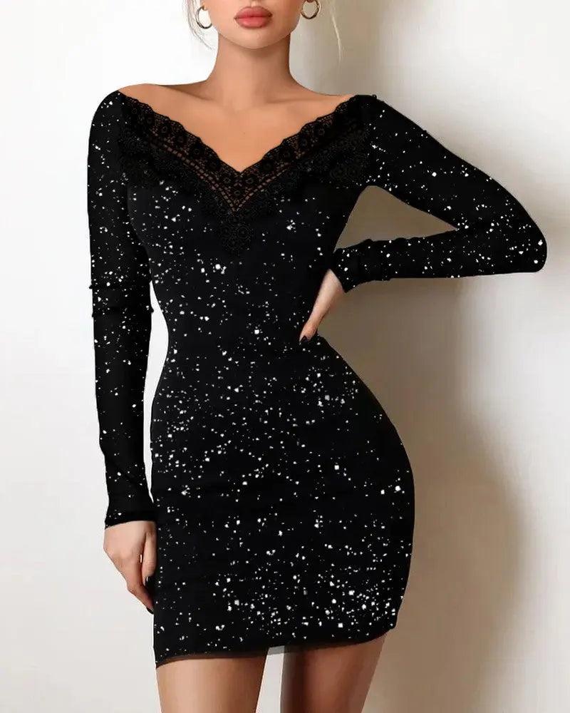 Multiple styles Black Shine Sexy Mini Prom Dress Motohoo