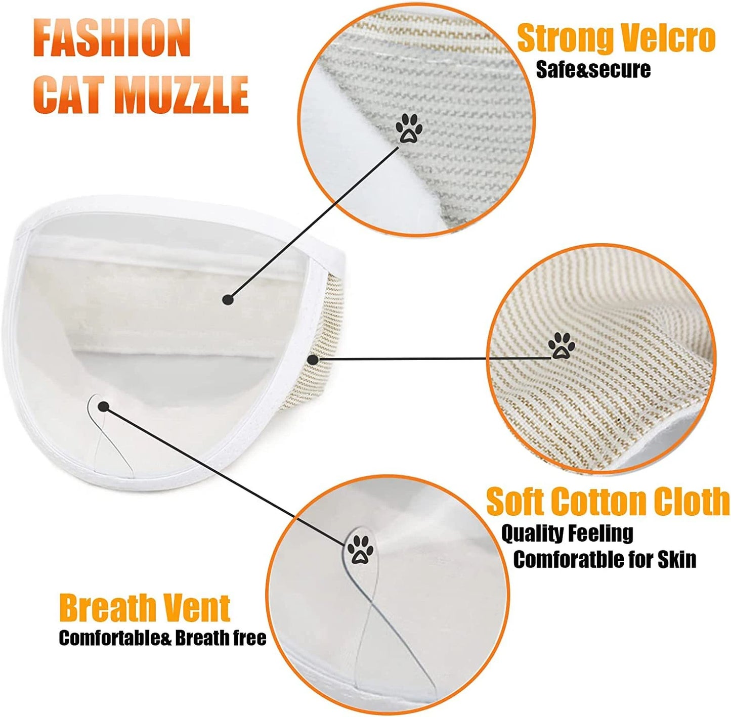 Pet Cat Bathing Grooming Tool With Transparent Mouth and Nose Mask, Effective Anti-biting Cat Nail Clipper Auxiliary Tools Motohoo