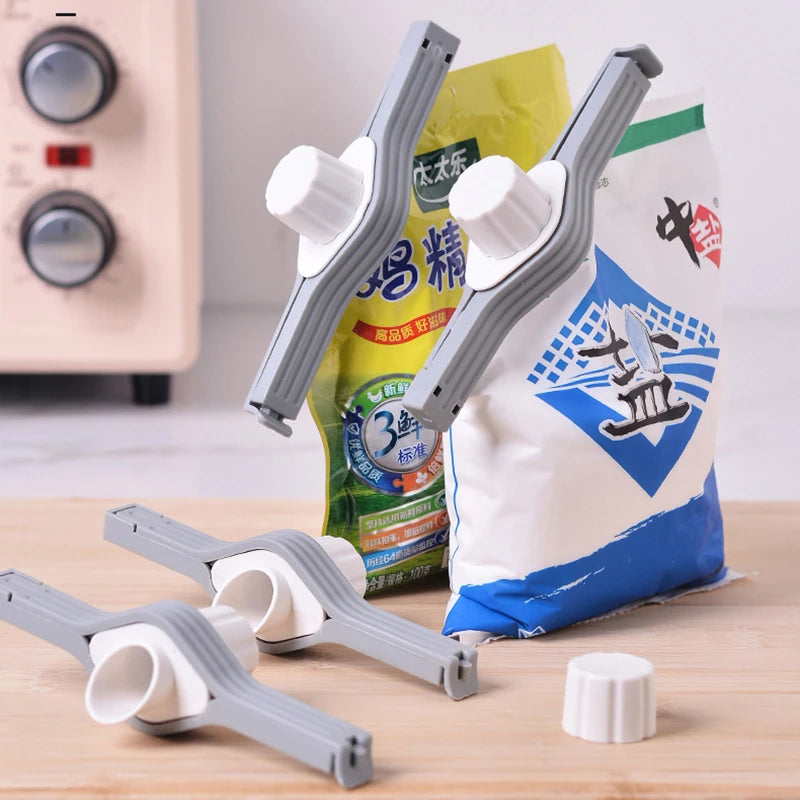Portable Kitchen Storage Food Snack Sealing Bag Clips Motohoo