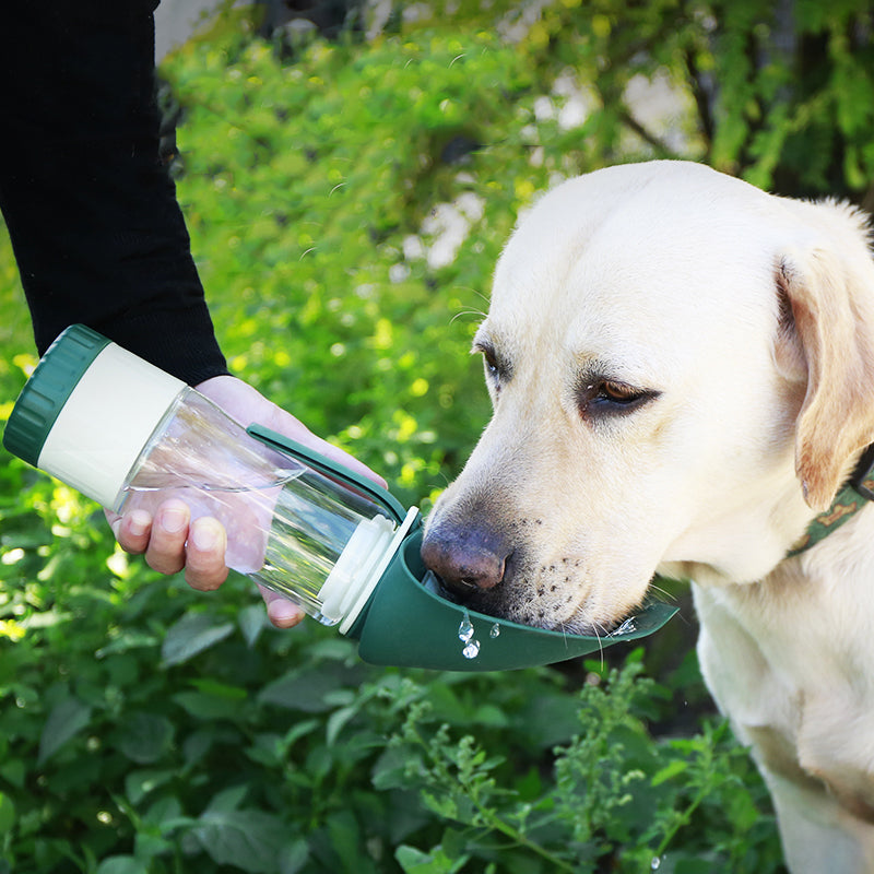 Large Dogs Portable Water Bottle Pet Foldable Silicone Leaf Bowls Feeder For Small Dog Cat Labrador Retriever Outdoor Dispenser Motohoo