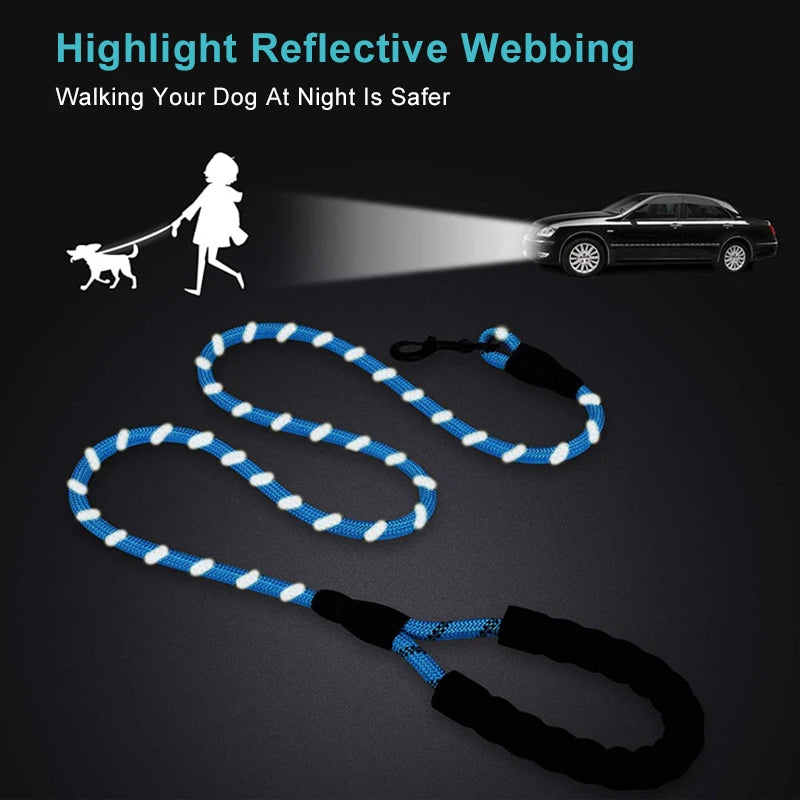 Strong Nylon Dog Leash Motohoo